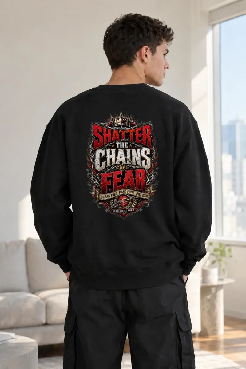 "Unbreakable Spirit" Heavy Blend Unisex Crewneck Sweatshirt | Gildan 18000