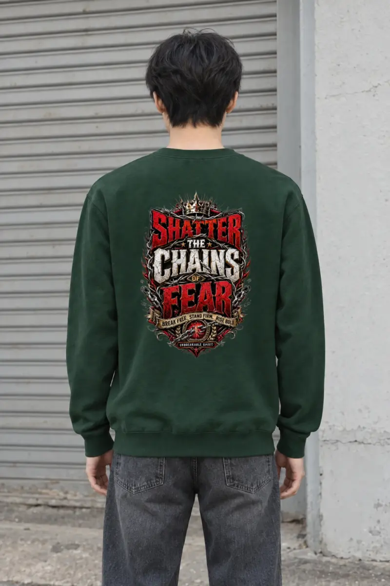 "Unbreakable Spirit" Heavy Blend Unisex Crewneck Sweatshirt