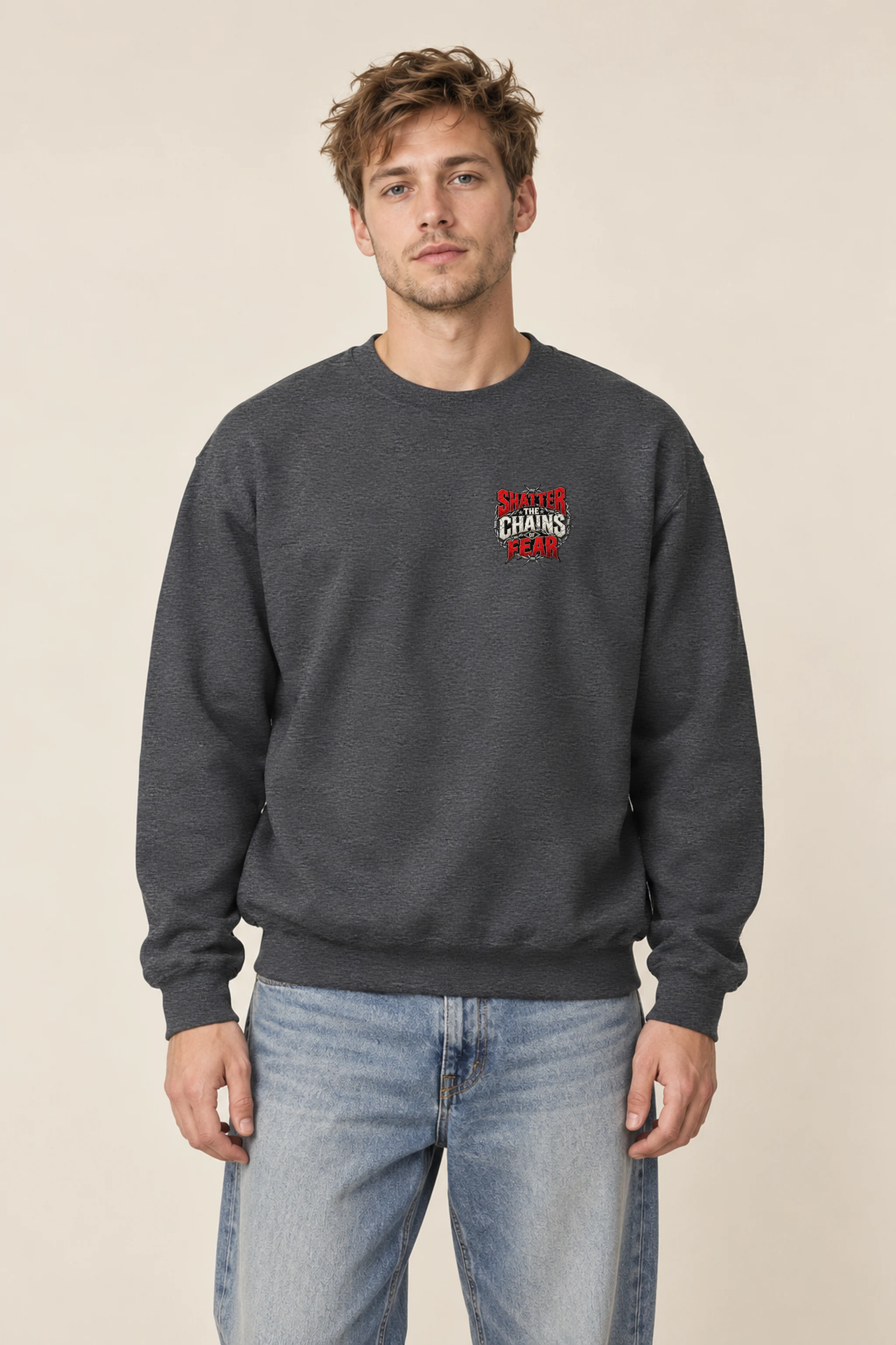 "Unbreakable Spirit" 1 Crewneck Sweatshirt