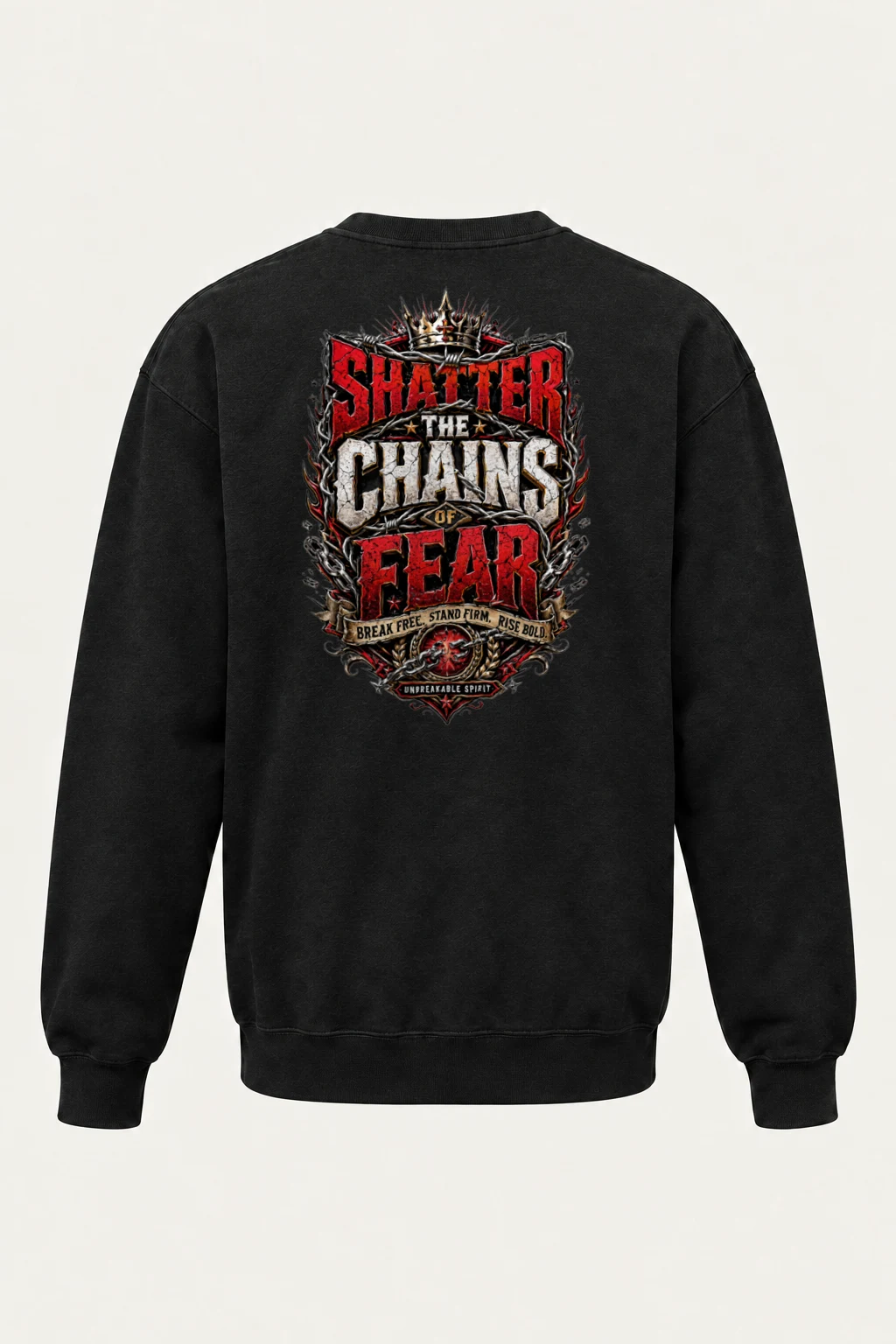 "Unbreakable Spirit" Heavy Blend Unisex Crewneck Sweatshirt | Gildan 18000