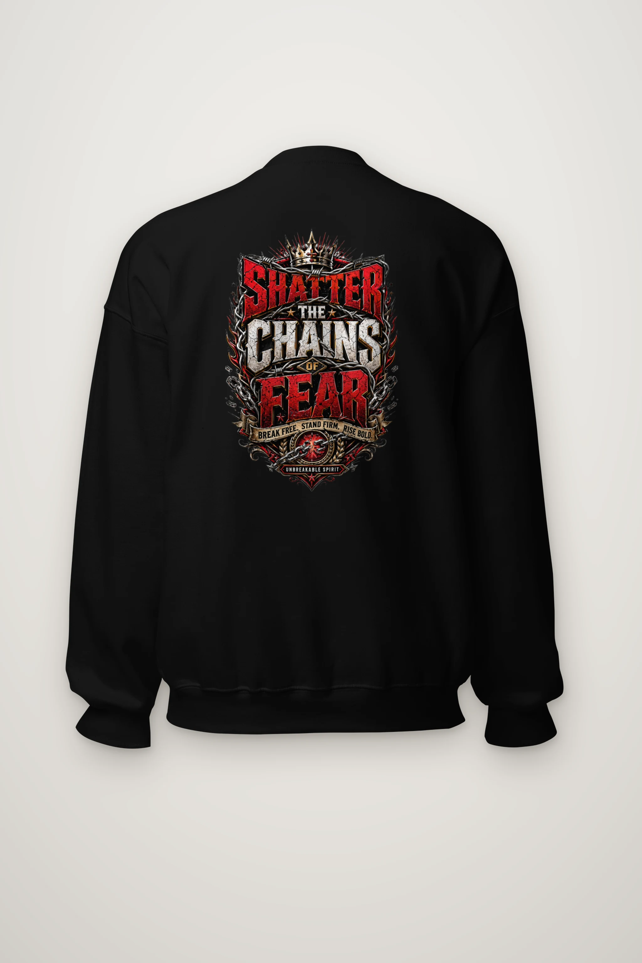 "Unbreakable Spirit" Heavy Blend Unisex Crewneck Sweatshirt