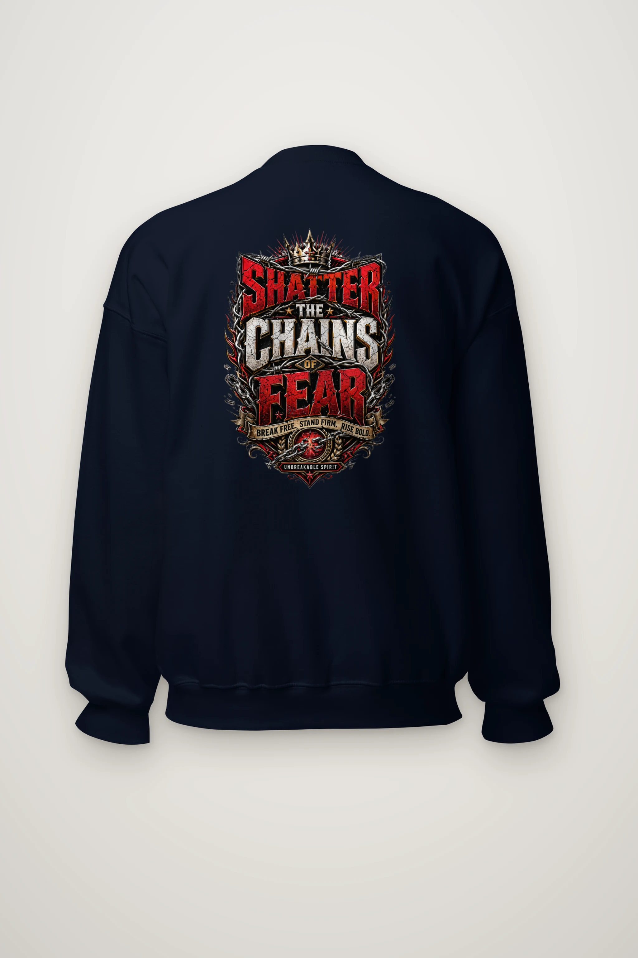 "Unbreakable Spirit" Heavy Blend Unisex Crewneck Sweatshirt