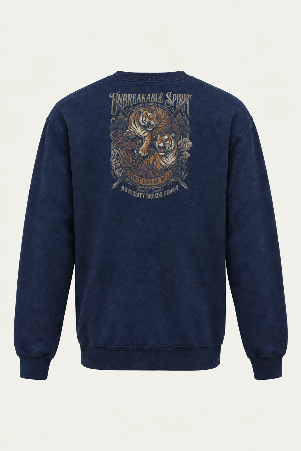 "Unbreakable Spirit" Heavy Blend Unisex Crewneck Sweatshirt | Gildan 18000