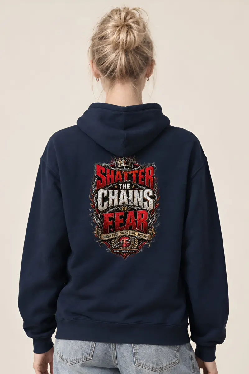 "Unbreakable Spirit" Heavy Blend Unisex Pullover Hoodie