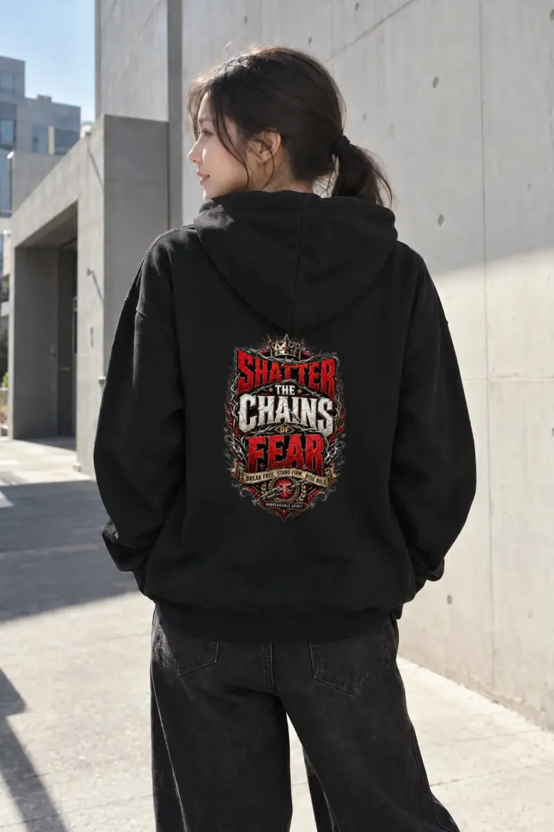 "Unbreakable Spirit" Heavy Blend Unisex Pullover Hoodie | Gildan 18500