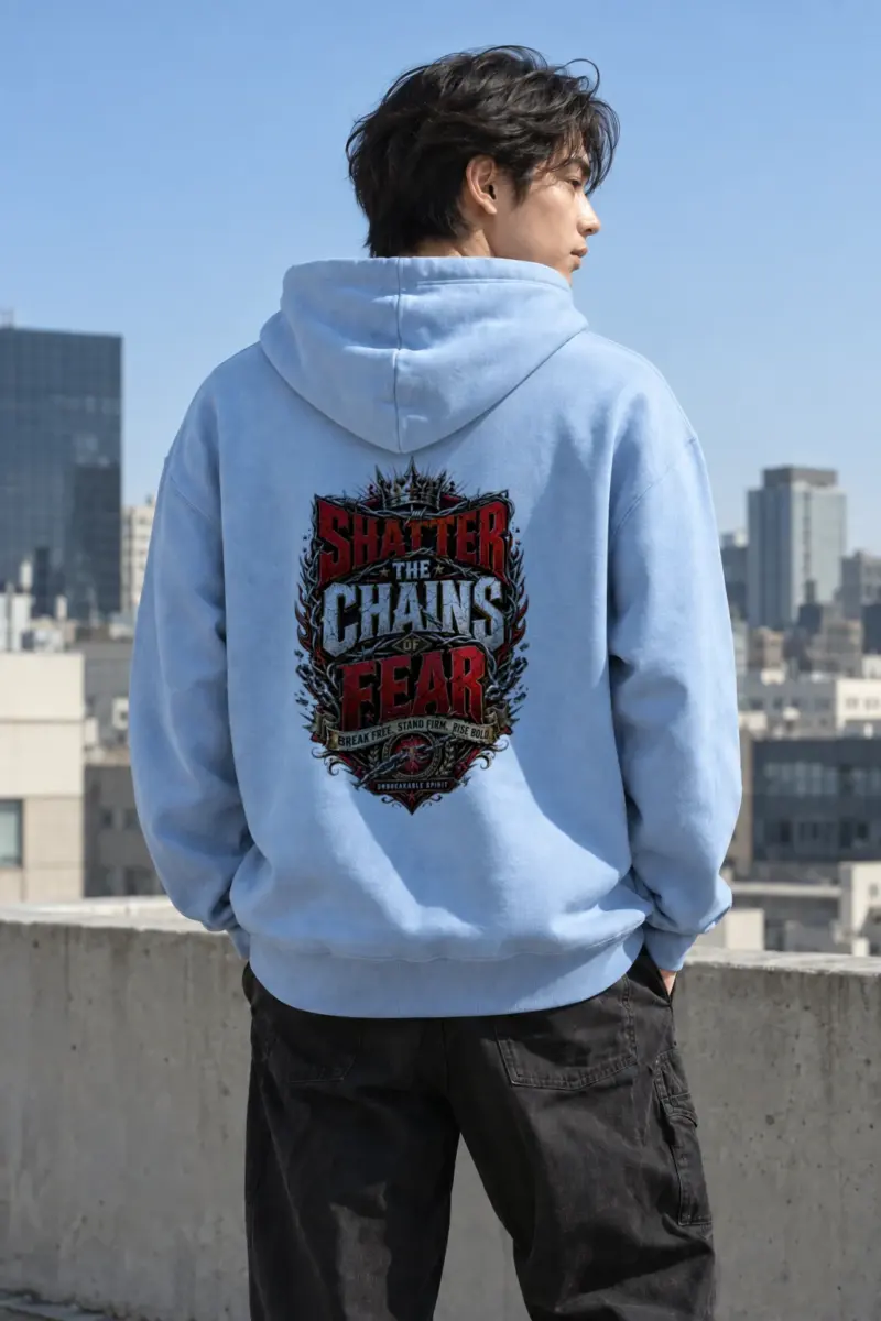 “Unbreakable Spirit” Heavy Blend Unisex Pullover Hoodie | Gildan 18500