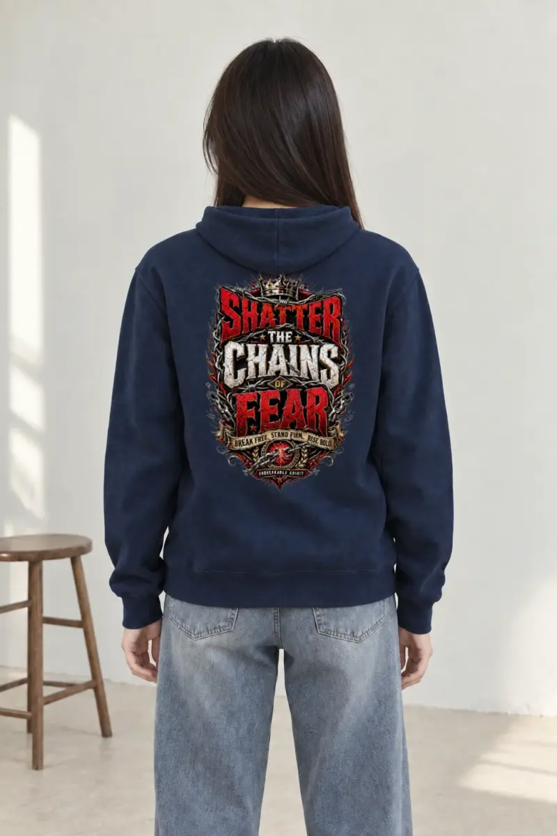 "Unbreakable Spirit" Heavy Blend Unisex Pullover Hoodie