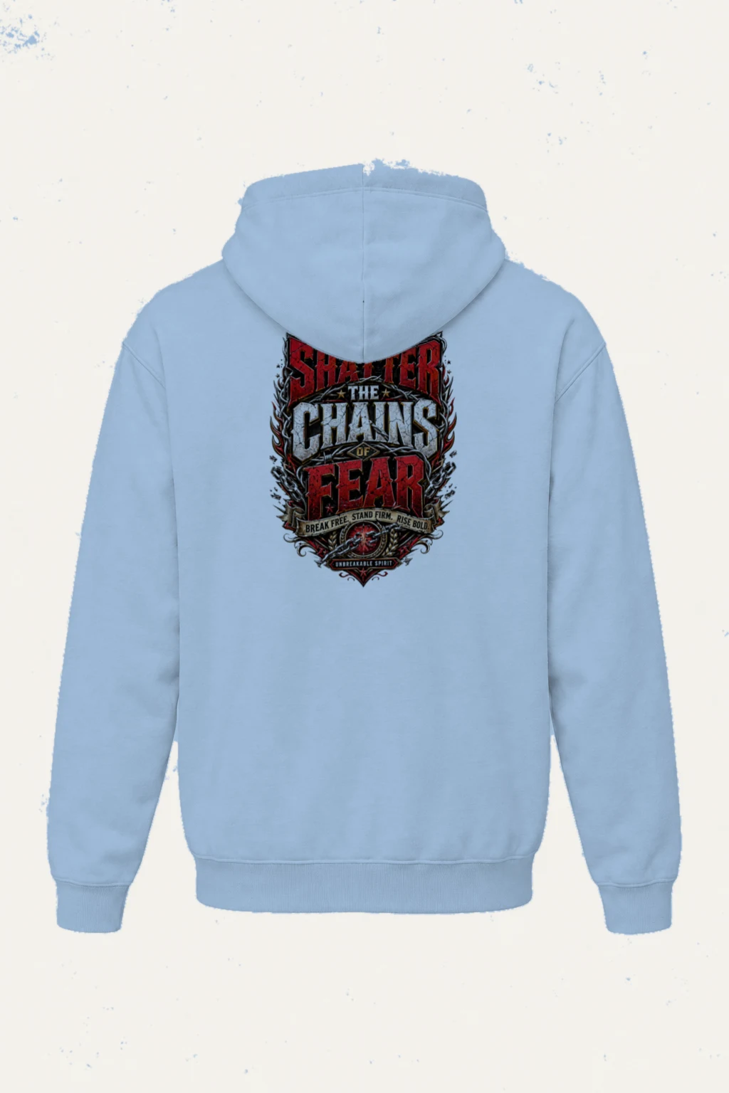 "Unbreakable Spirit" Heavy Blend Unisex Pullover Hoodie | Gildan 18500