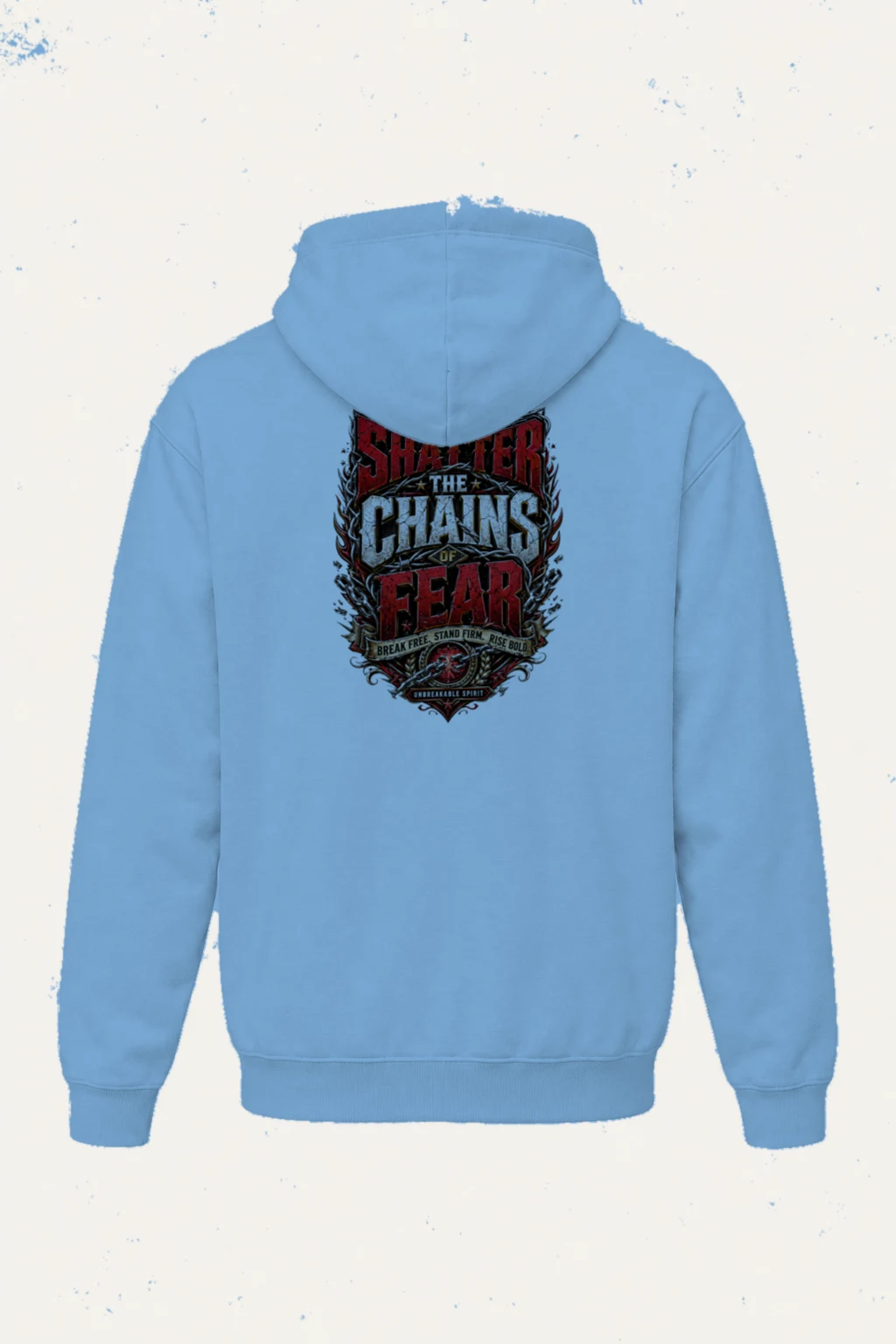 "Unbreakable Spirit" Heavy Blend Unisex Pullover Hoodie | Gildan 18500