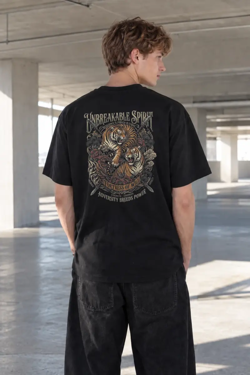 "Unbreakable Spirit" Heavyweight Unisex Crewneck T-shirt | Gildan 5000
