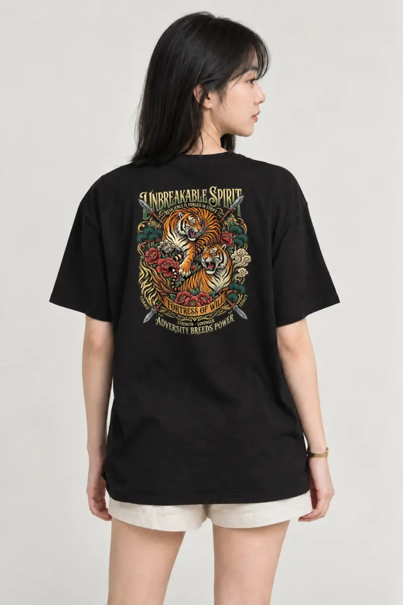 "Unbreakable Spirit" Heavyweight Unisex Crewneck T-shirt | Gildan 5000