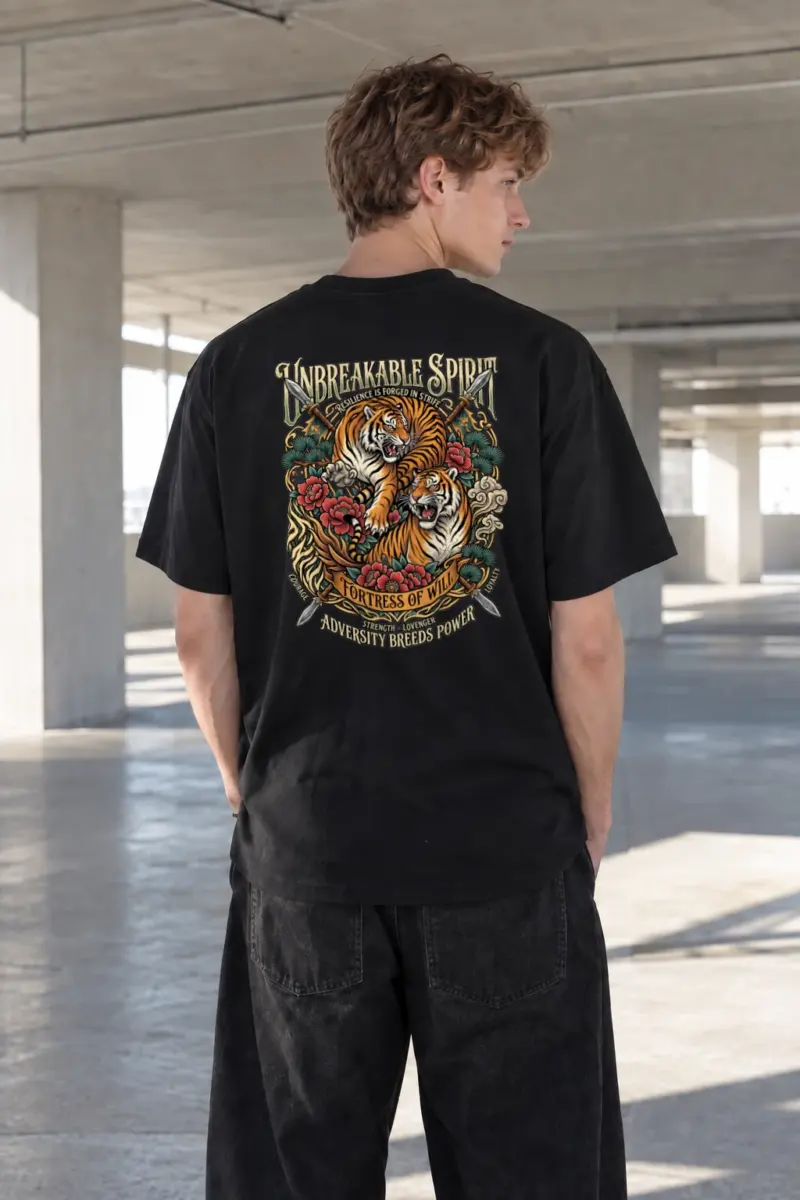 "Unbreakable Spirit" Heavyweight Unisex Crewneck T-shirt | Gildan 5000