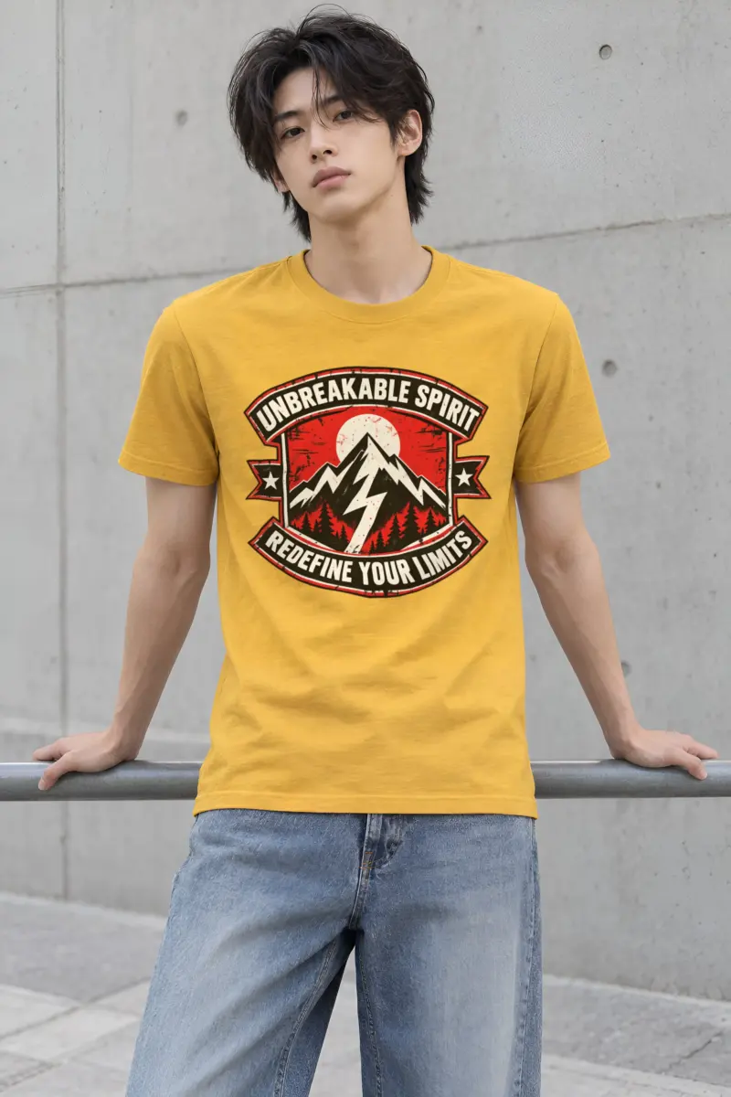 "Unbreakable Spirit" Heavyweight Unisex Crewneck T-shirt