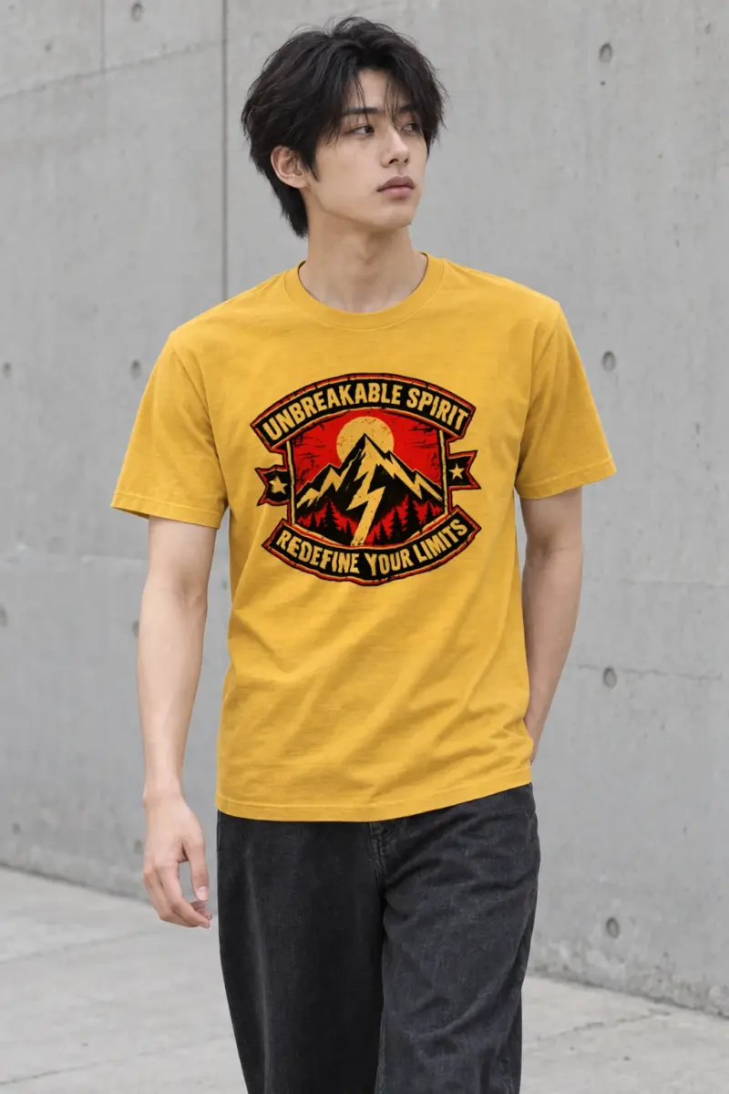 "Unbreakable Spirit" Heavyweight Unisex Crewneck T-shirt | Gildan 5000