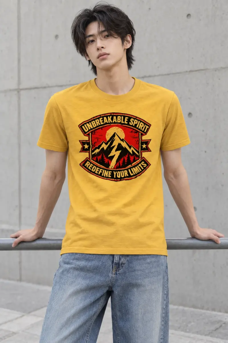 "Unbreakable Spirit" Heavyweight Unisex Crewneck T-shirt