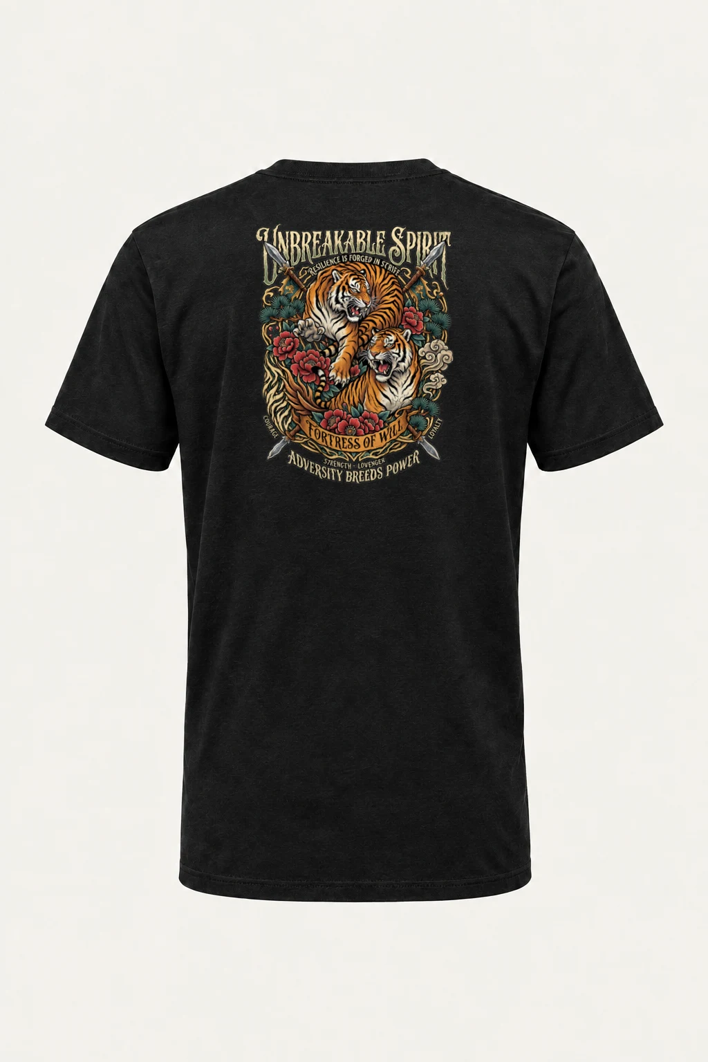 "Unbreakable Spirit" Heavyweight Unisex Crewneck T-shirt | Gildan 5000