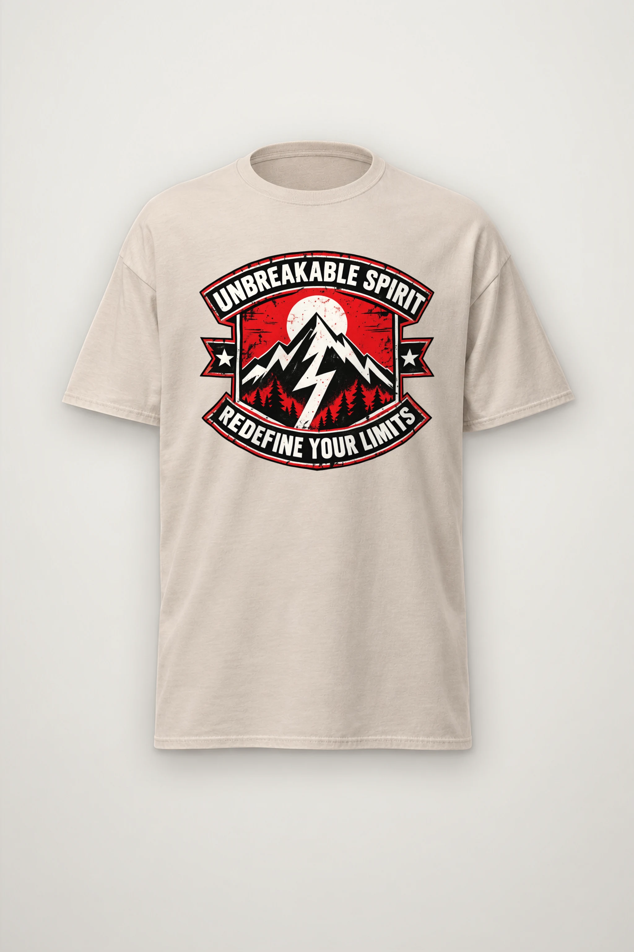 "Unbreakable Spirit" Heavyweight Unisex Crewneck T-shirt