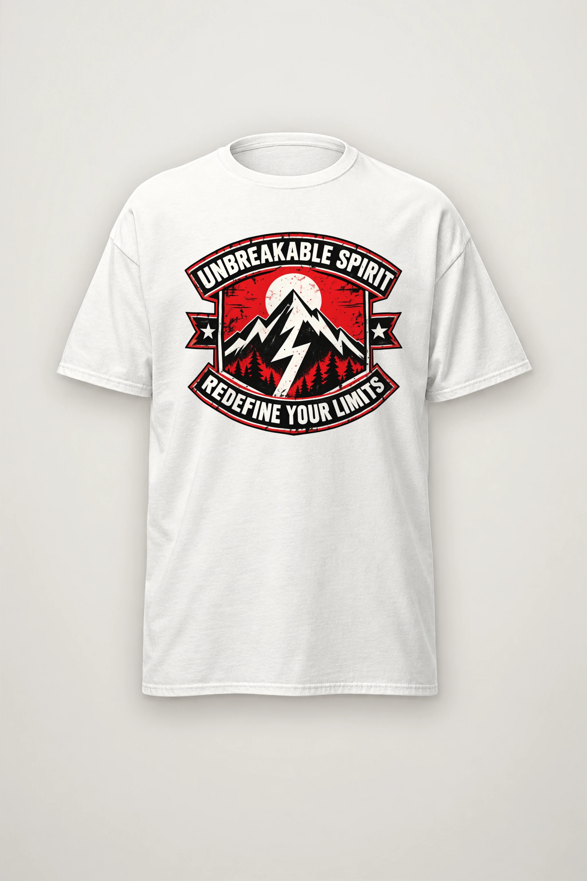 "Unbreakable Spirit" Heavyweight Unisex Crewneck T-shirt