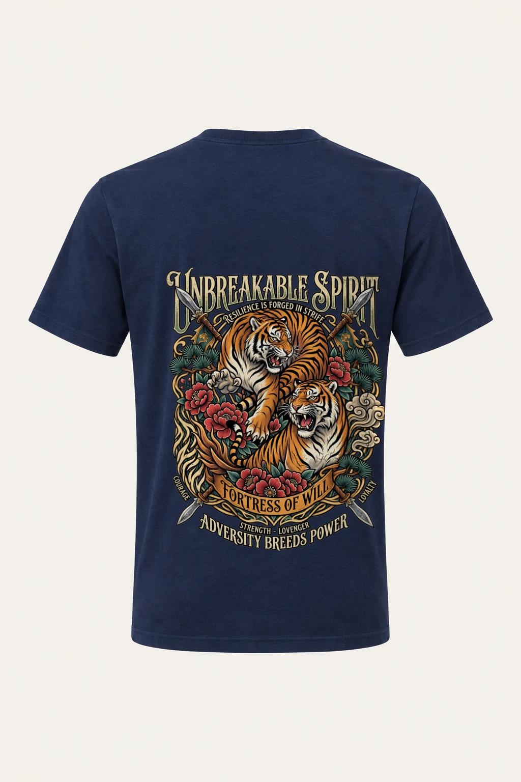 "Unbreakable Spirit" Heavyweight Unisex Crewneck T-shirt | Gildan 5000
