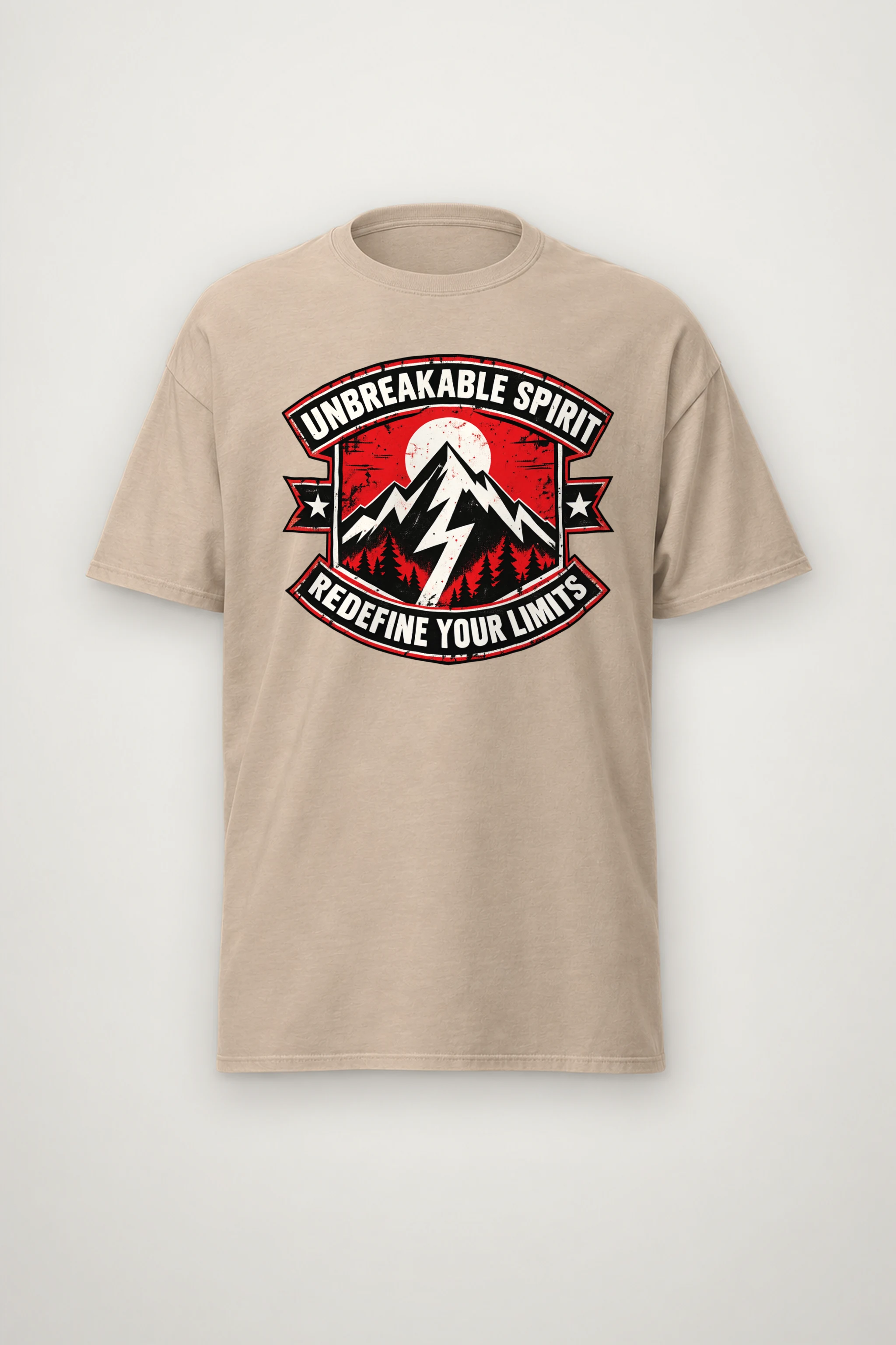 "Unbreakable Spirit" Heavyweight Unisex Crewneck T-shirt