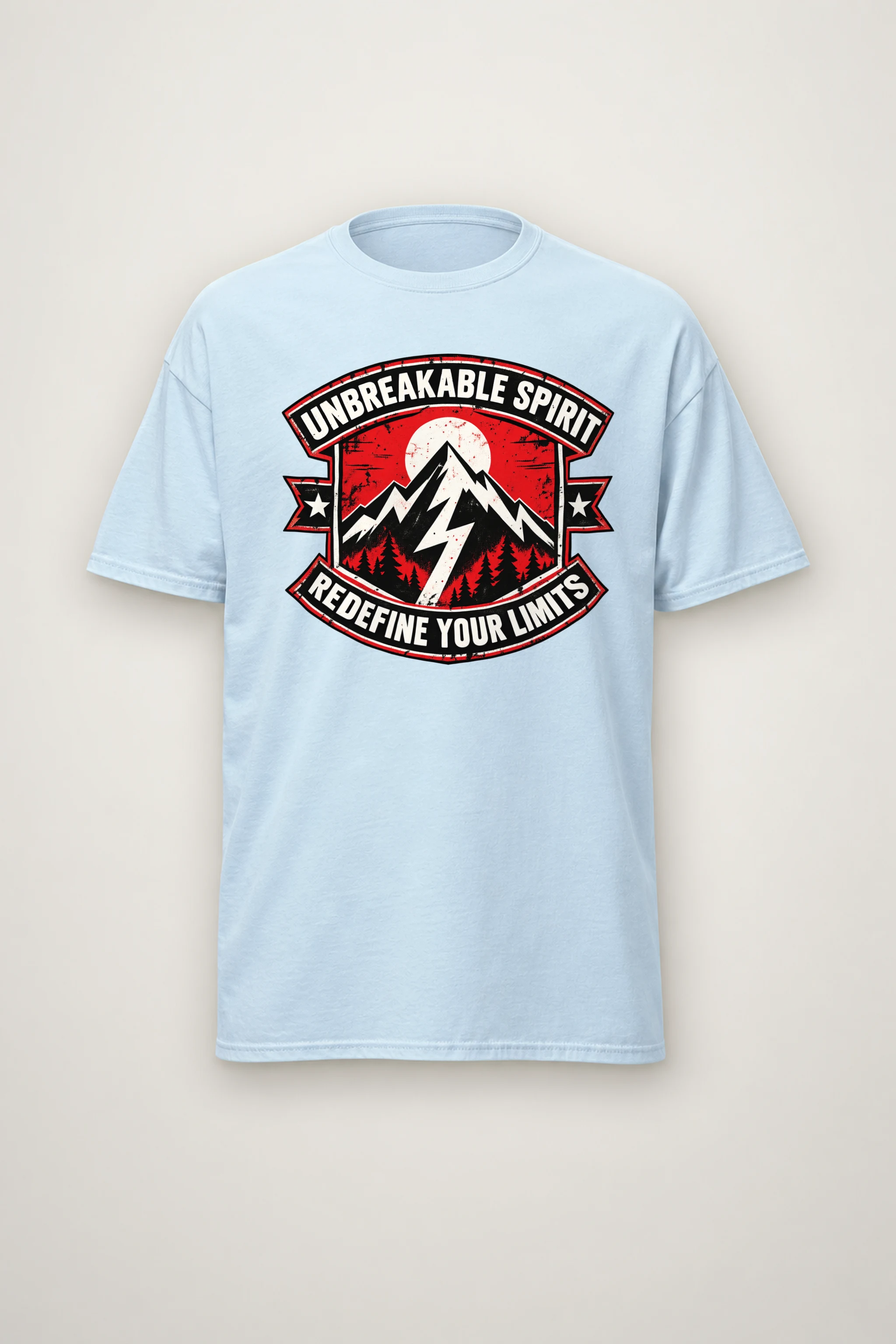 "Unbreakable Spirit" Heavyweight Unisex Crewneck T-shirt