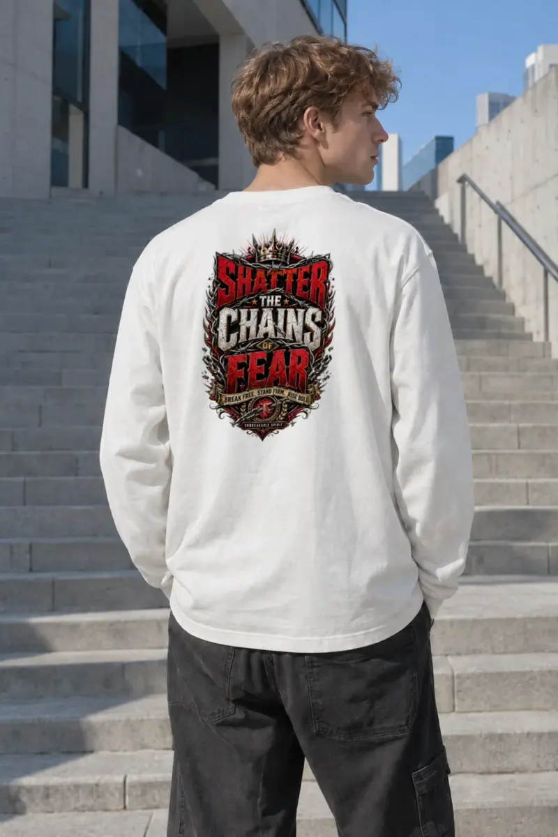 “Unbreakable Spirit” Unisex Longsleeve T-shirt | Gildan 2400
