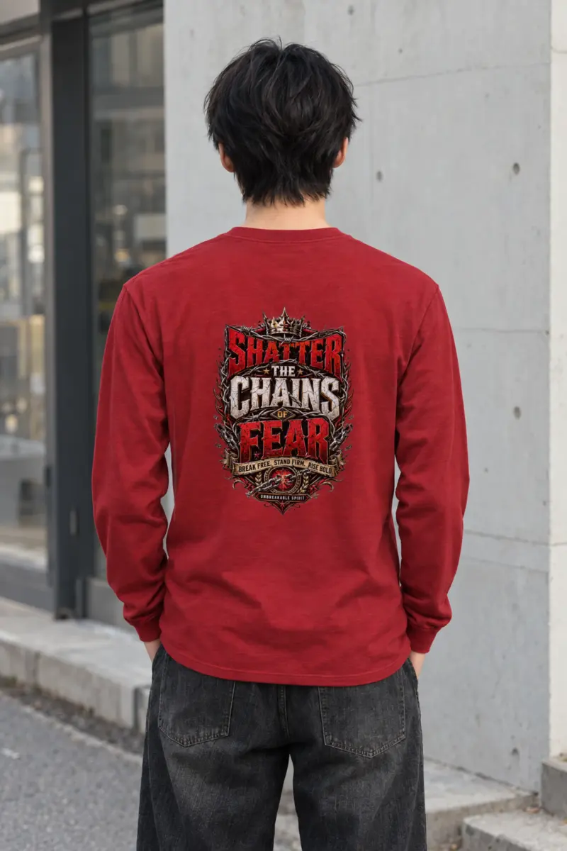 "Unbreakable Spirit" Unisex Longsleeve T-shirt