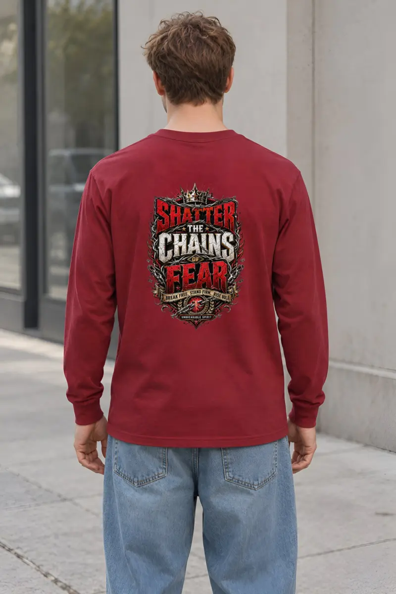 "Unbreakable Spirit" Unisex Longsleeve T-shirt