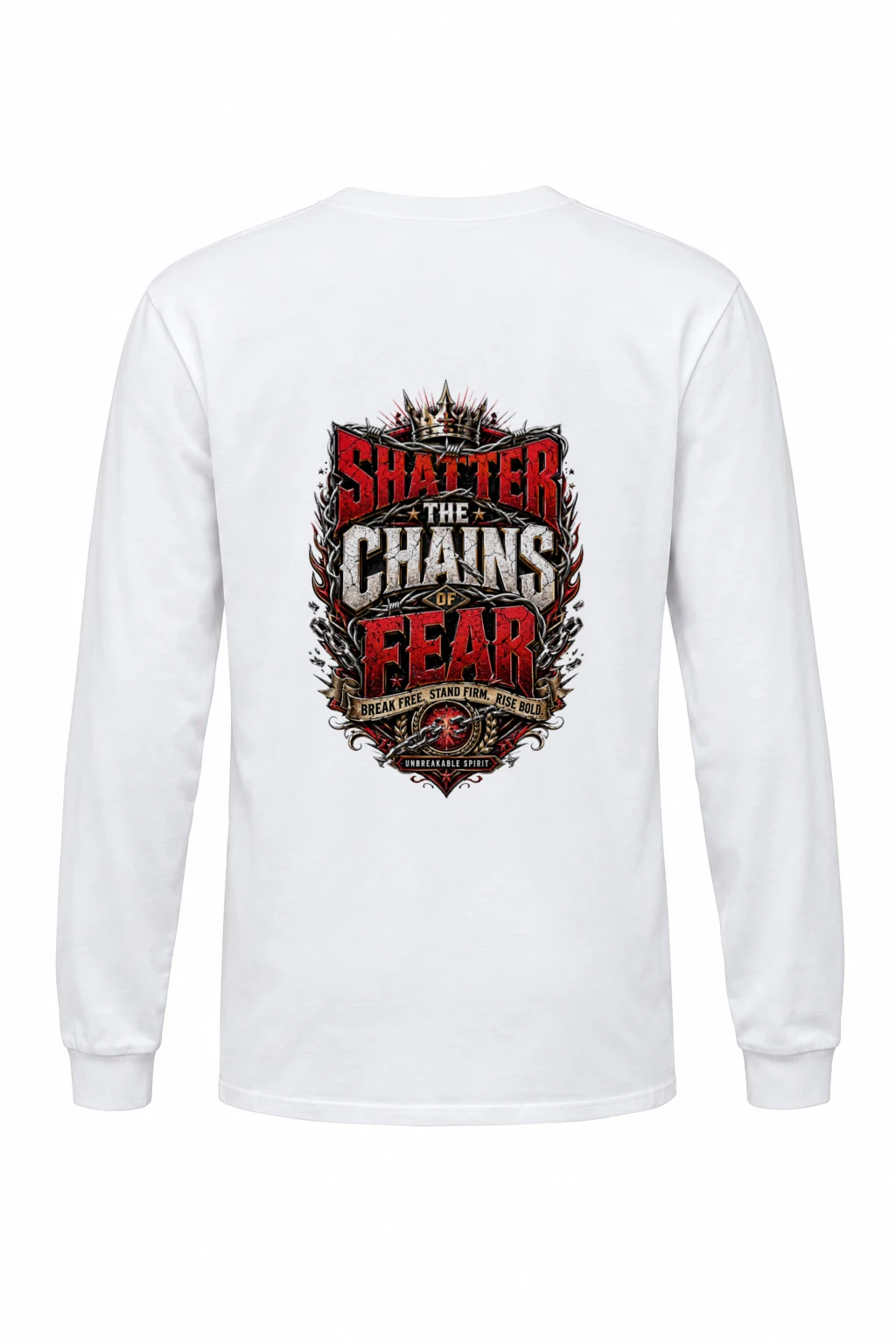 "Unbreakable Spirit" Unisex Longsleeve T-shirt | Gildan 2400