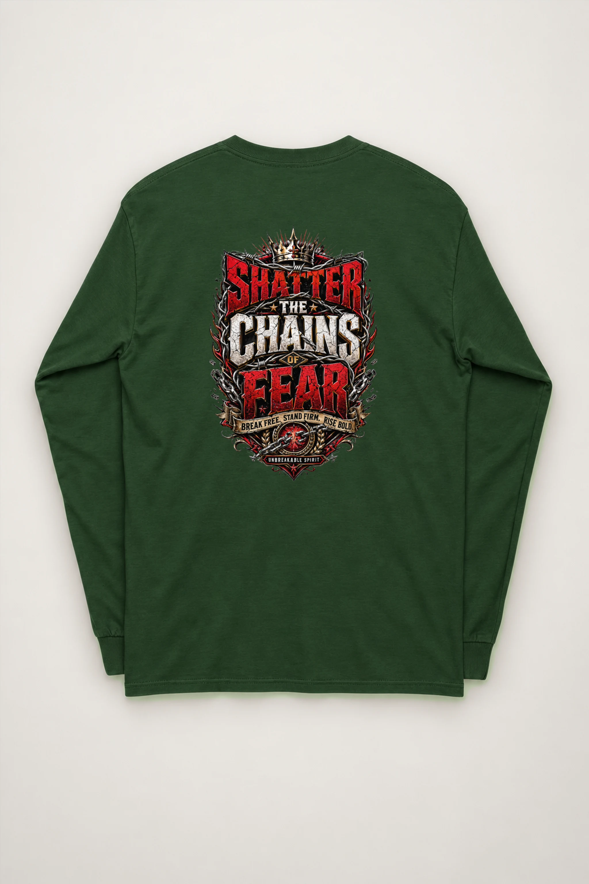 "Unbreakable Spirit" Unisex Longsleeve T-shirt
