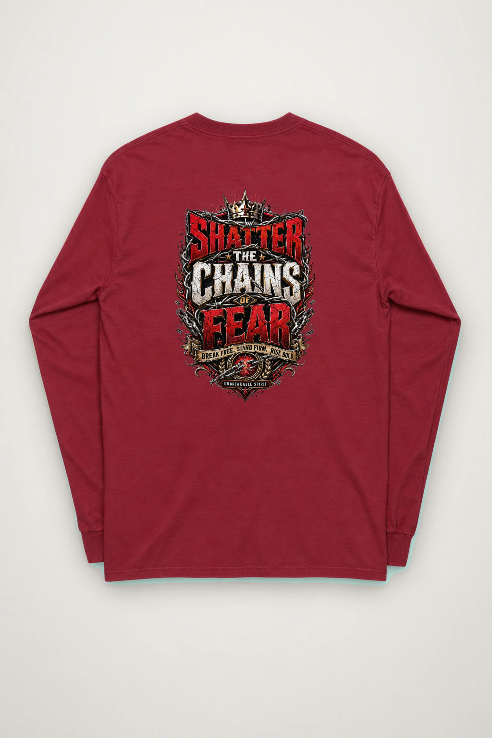 "Unbreakable Spirit" Unisex Longsleeve T-shirt