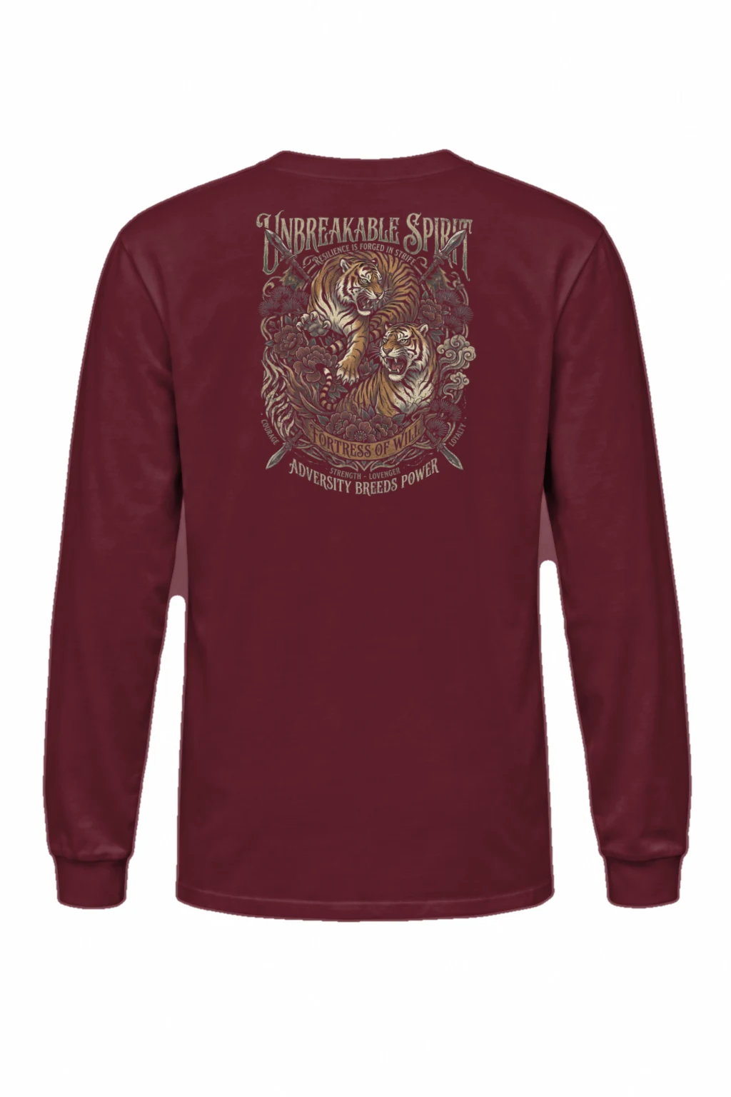 "Unbreakable Spirit" Unisex Longsleeve T-shirt | Gildan 2400