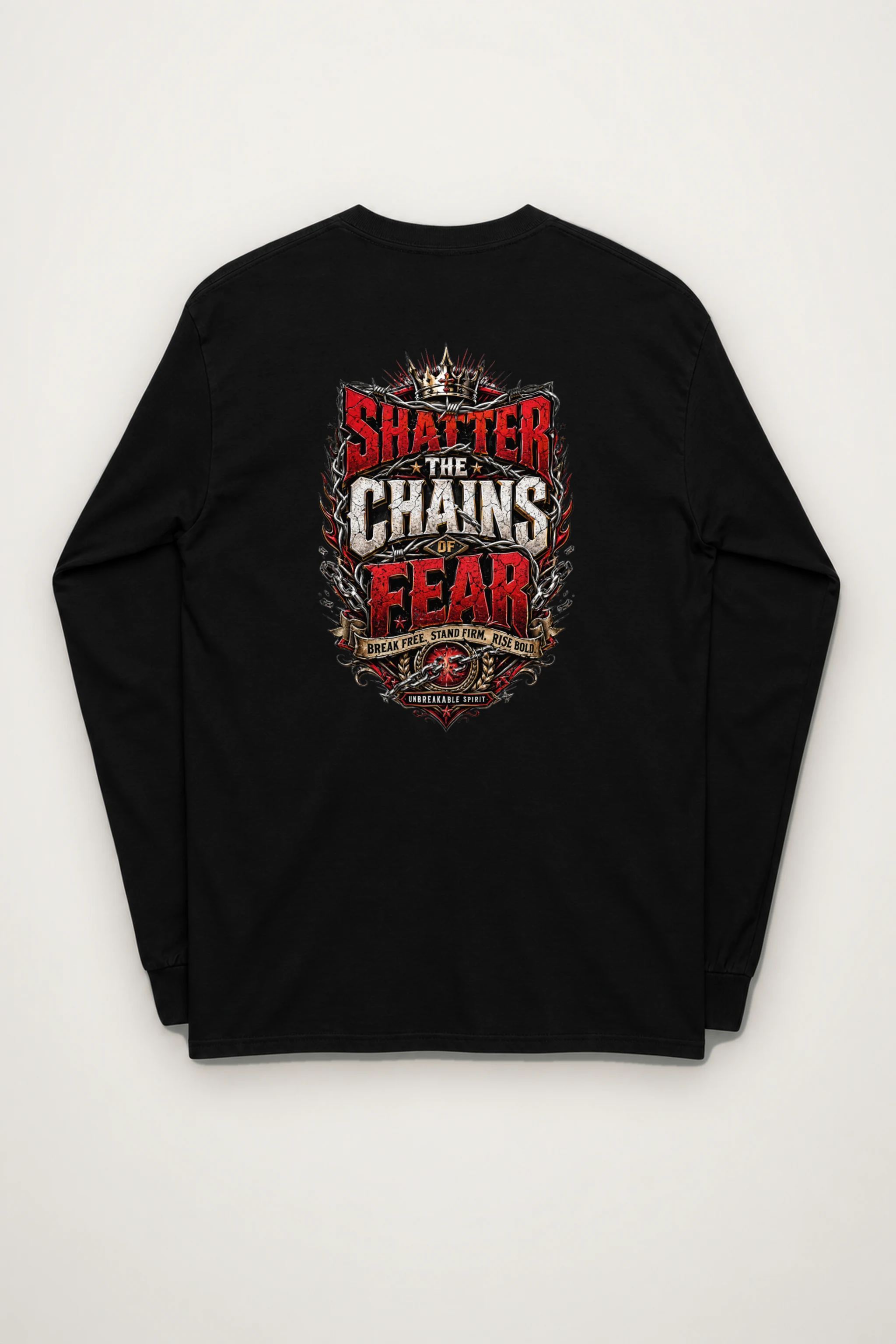 "Unbreakable Spirit" Unisex Longsleeve T-shirt
