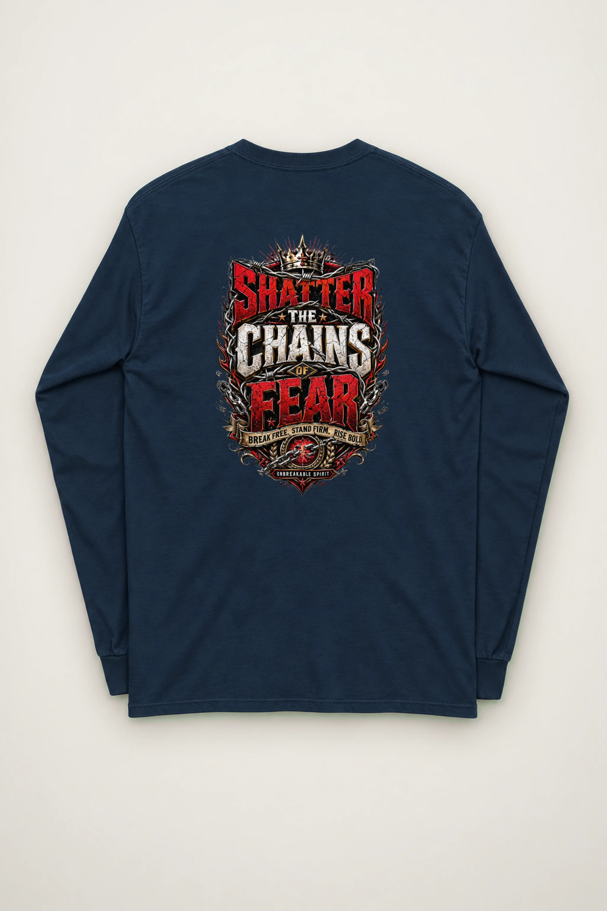 "Unbreakable Spirit" Unisex Longsleeve T-shirt