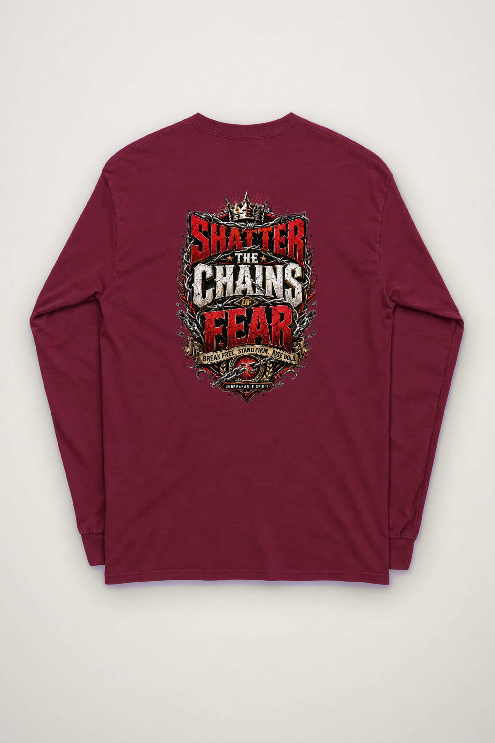 "Unbreakable Spirit" Unisex Longsleeve T-shirt