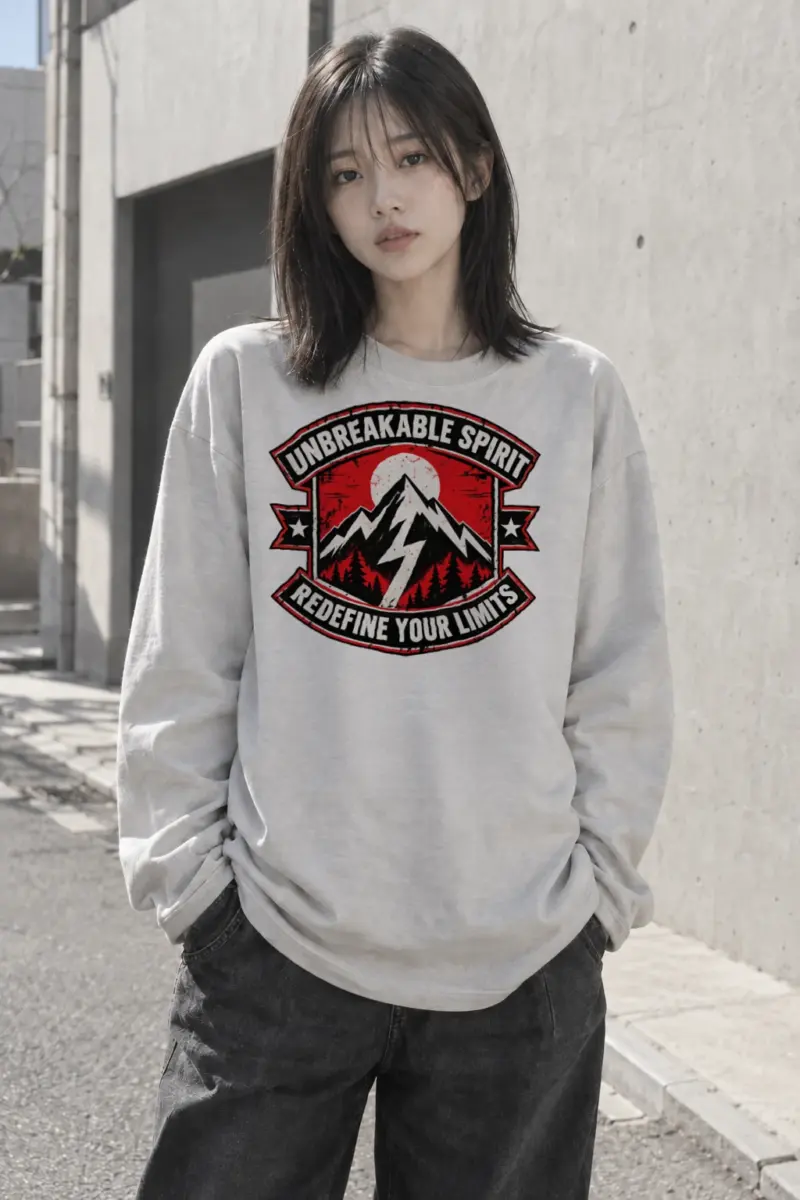 "Unbreakable Spirit" Unisex Longsleeve T-shirt | Gildan 2400