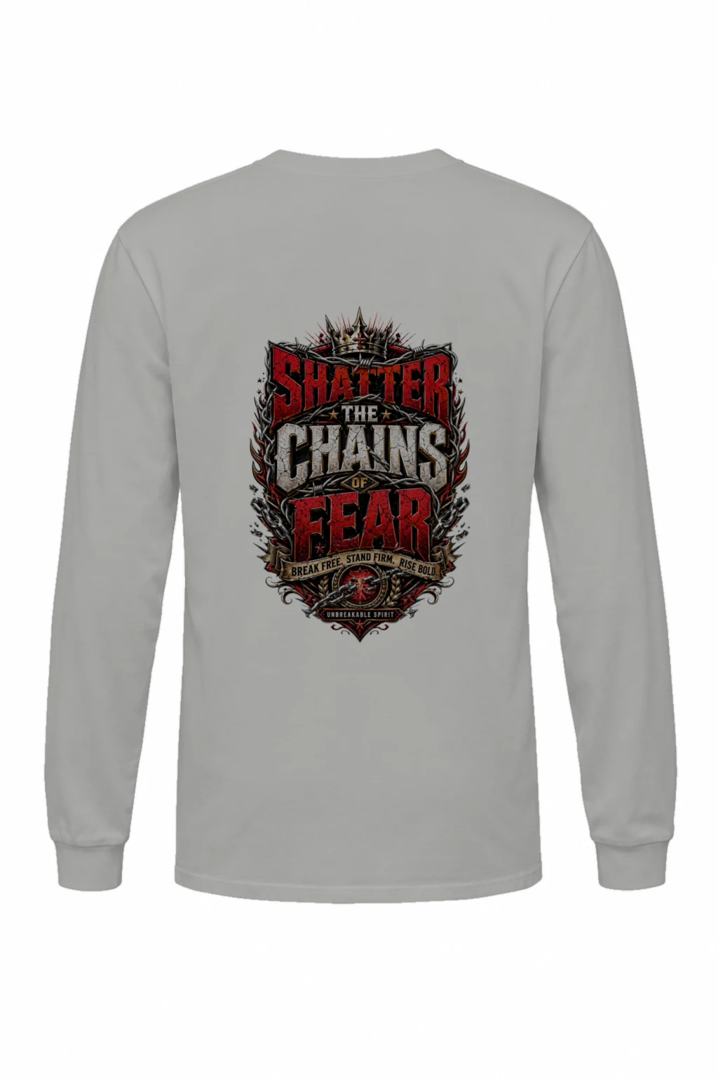 "Unbreakable Spirit" Unisex Longsleeve T-shirt | Gildan 2400