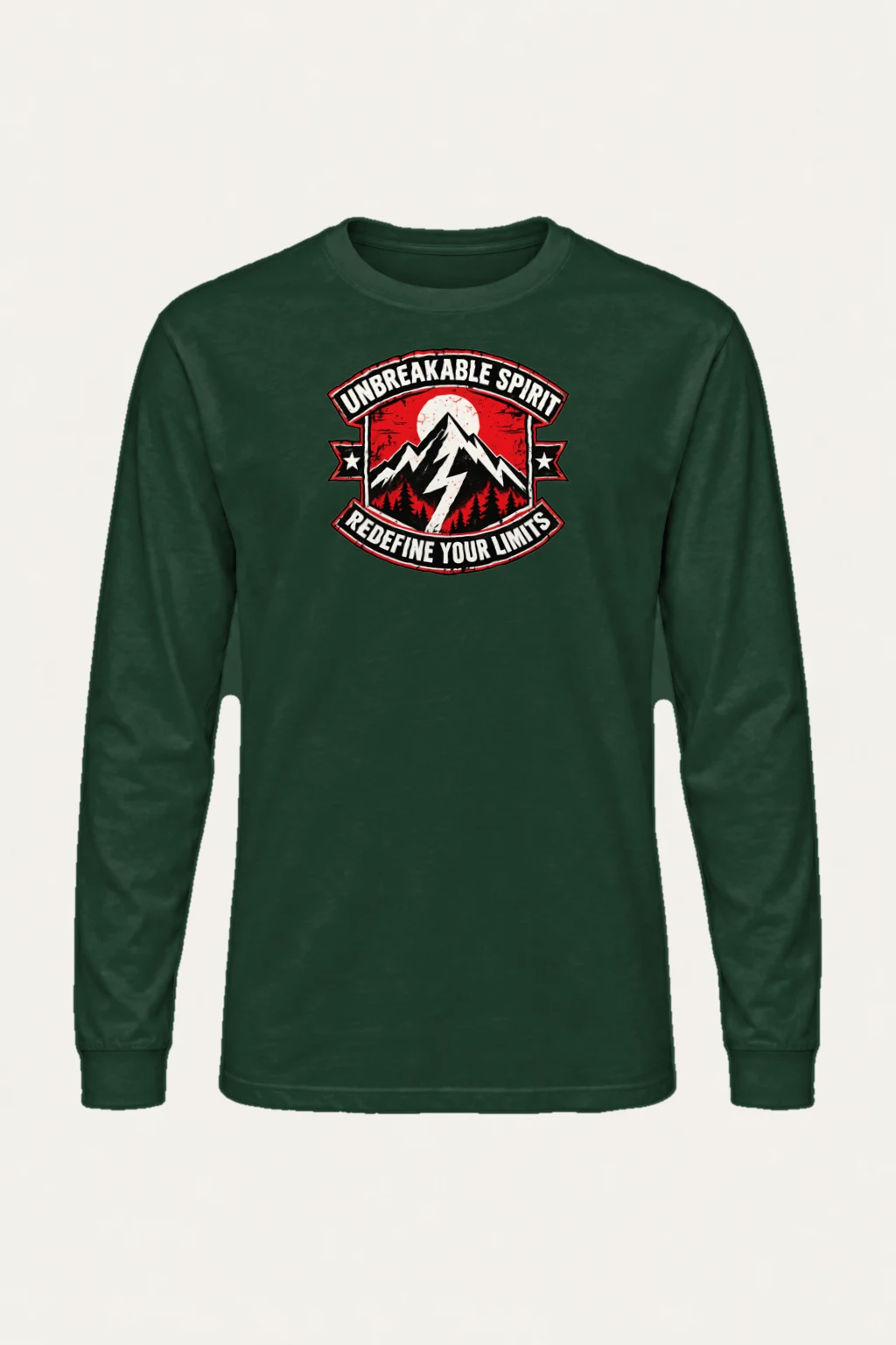 "Unbreakable Spirit" Unisex Longsleeve T-shirt | Gildan 2400