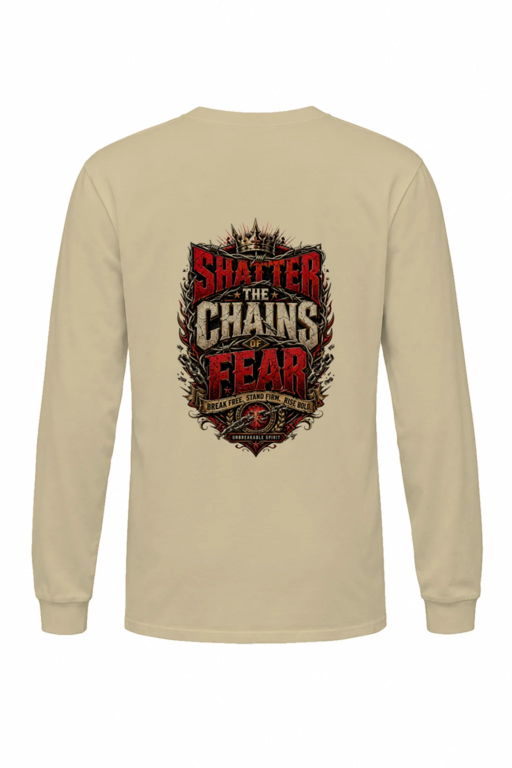 "Unbreakable Spirit" Unisex Longsleeve T-shirt | Gildan 2400