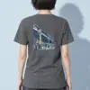 "Under the Astoria Tracks" Heavyweight Unisex Crewneck T-shirt