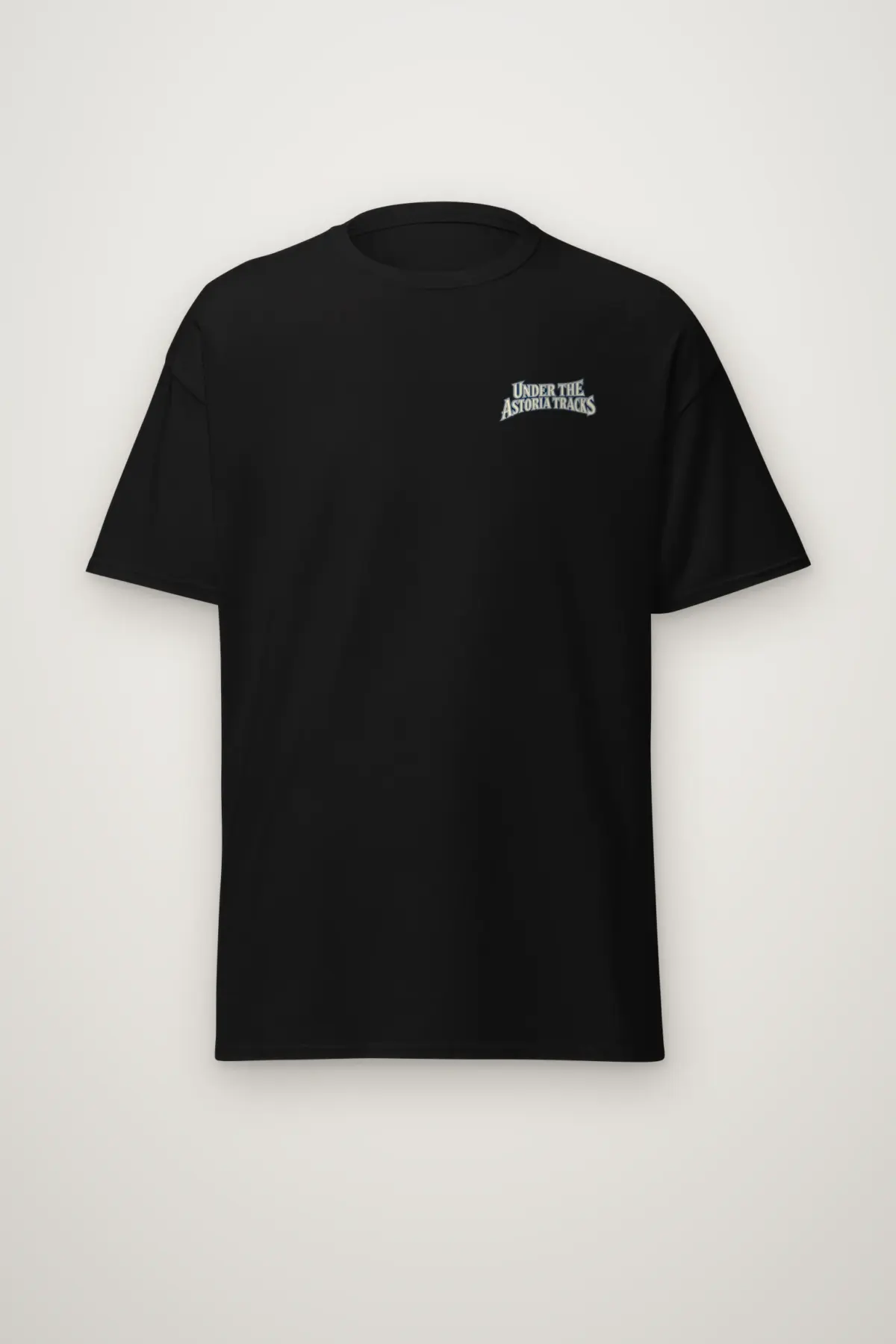"Under the Astoria Tracks" Heavyweight Unisex Crewneck T-shirt