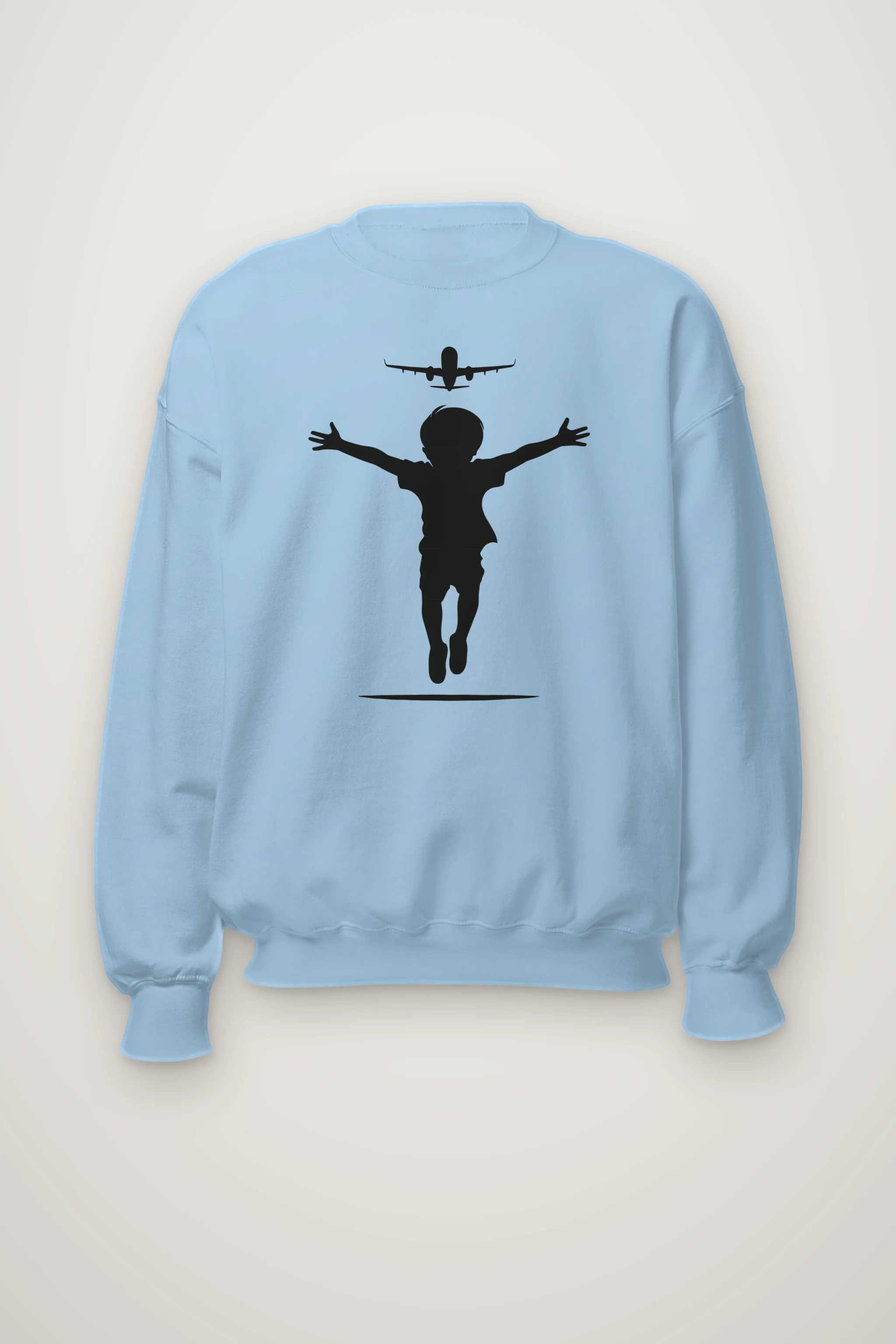 "Under The Flight" Heavy Blend Unisex Crewneck Sweatshirt