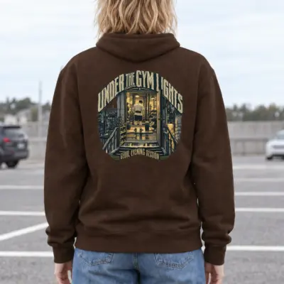 "Under the Gym Lights" Heavy Blend Unisex Pullover Hoodie
