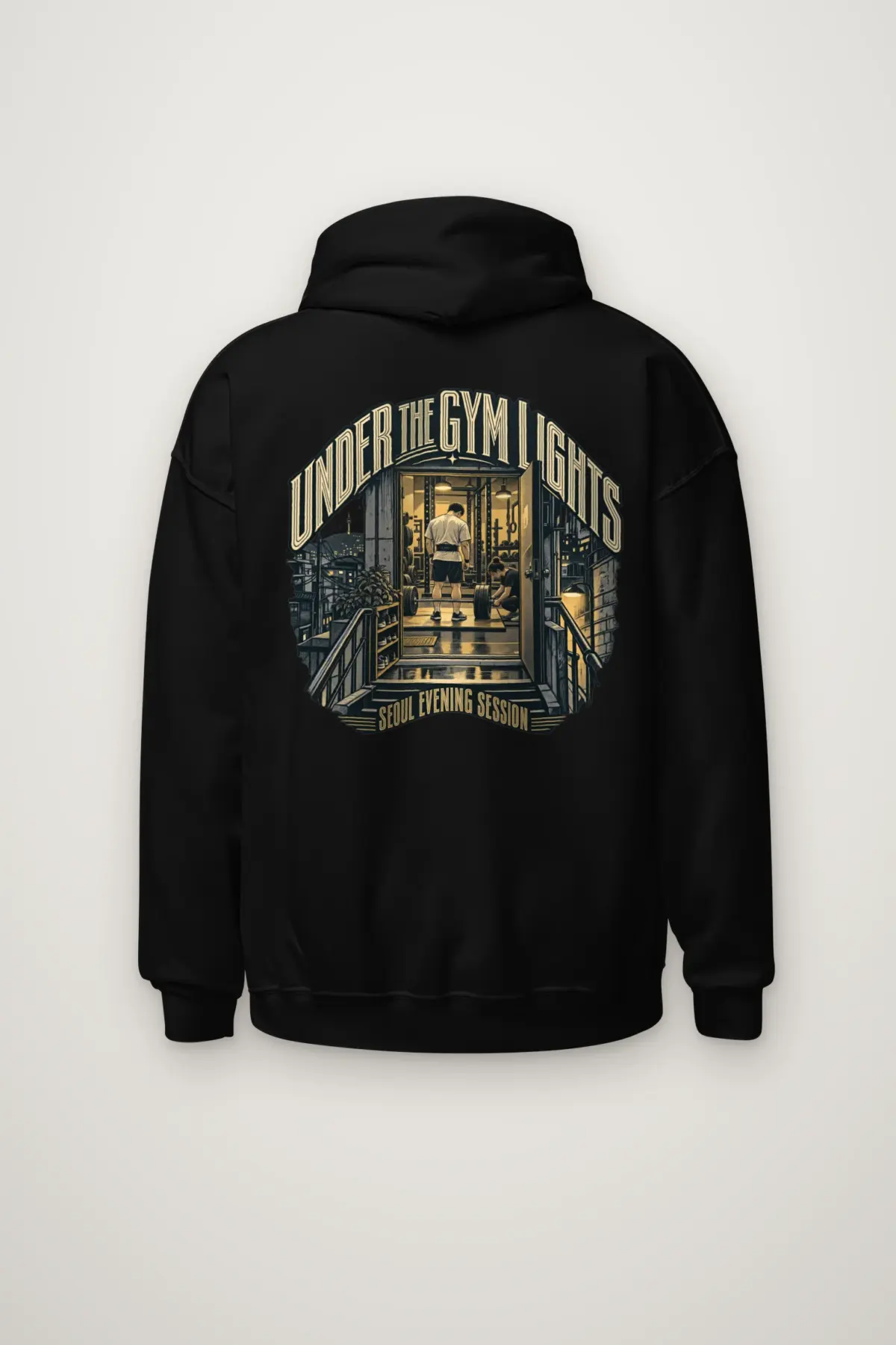 "Under the Gym Lights" Heavy Blend Unisex Pullover Hoodie
