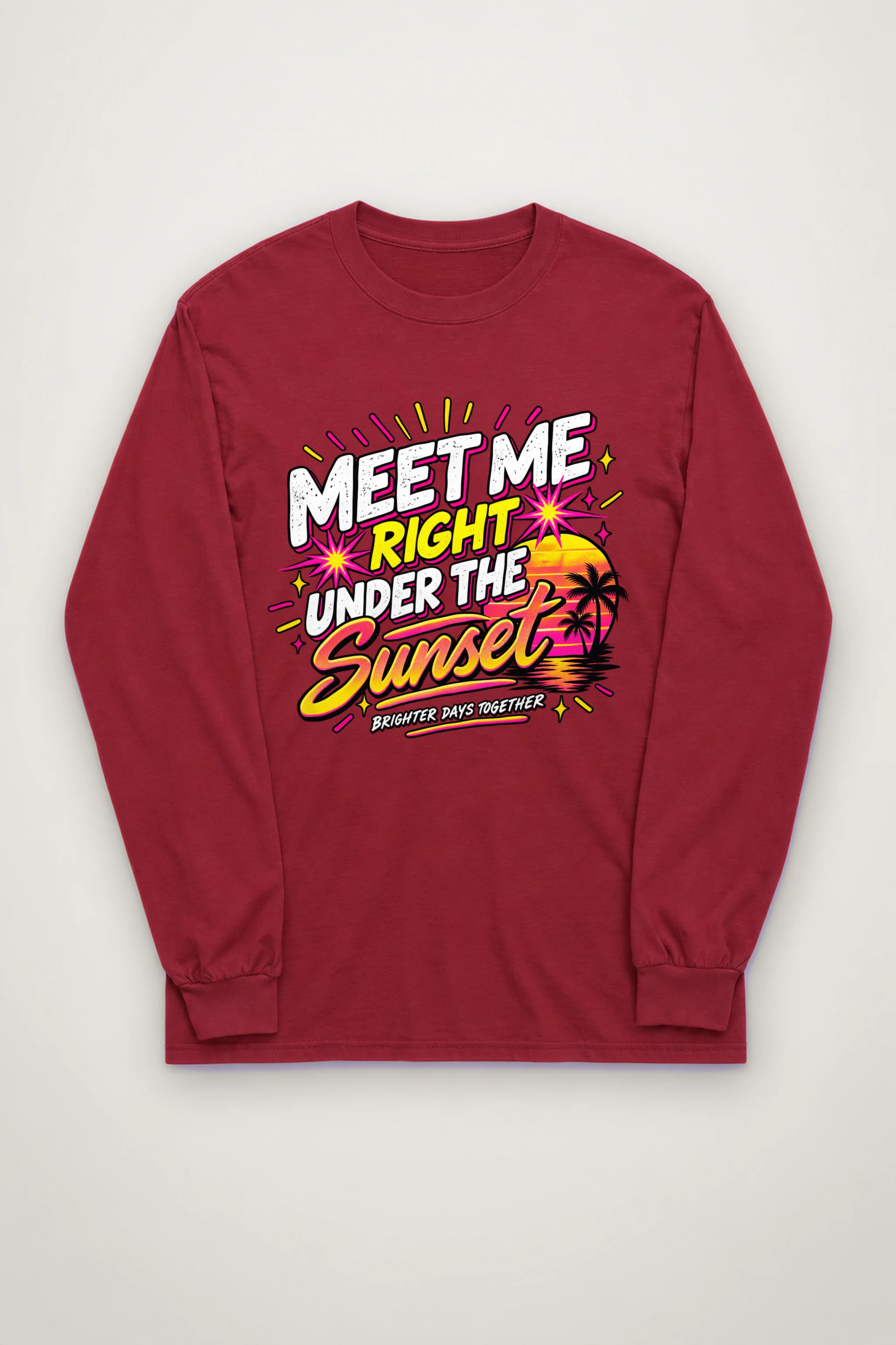"Under The Sunset" Unisex Longsleeve T-shirt