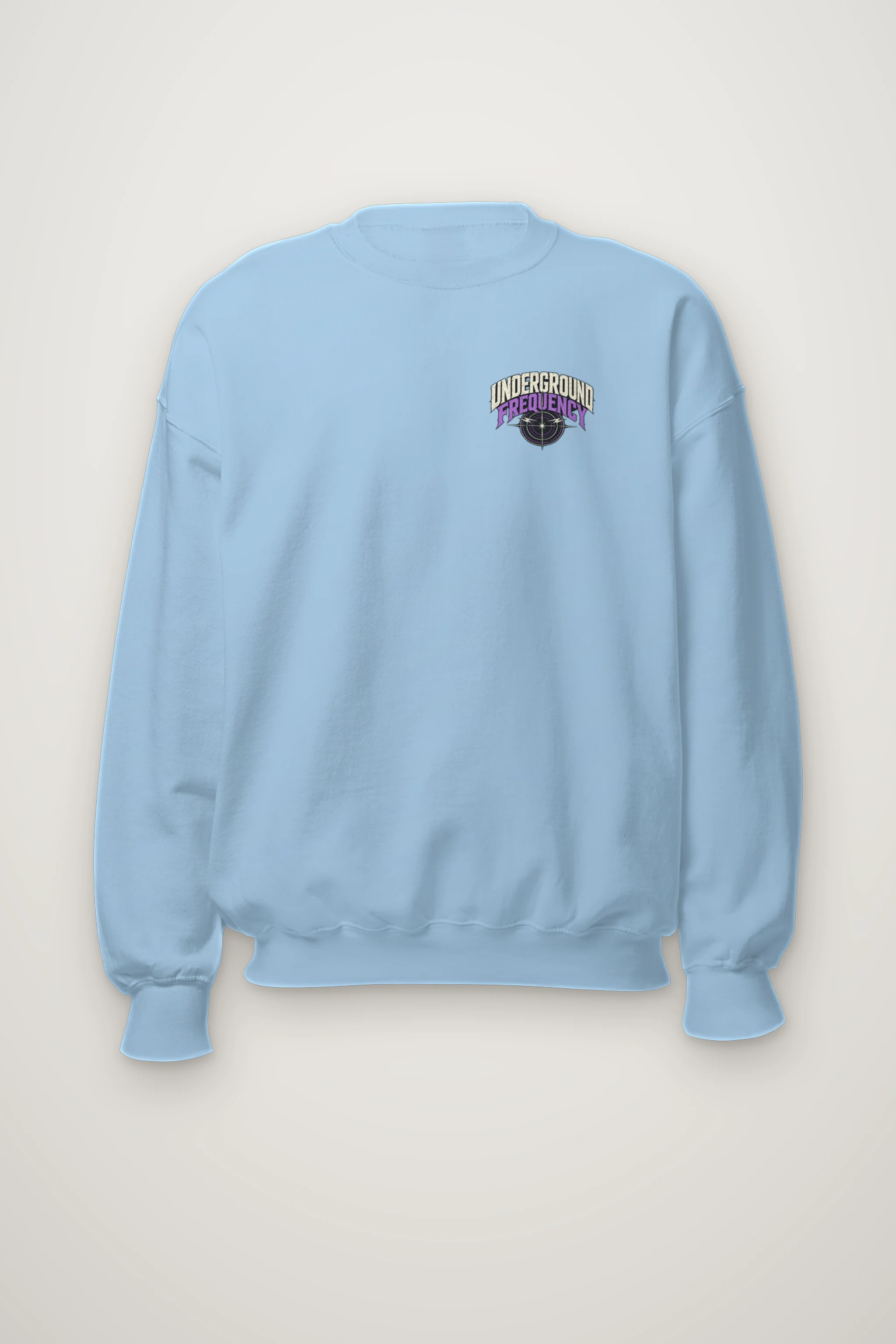 "Underground Frequency" Heavy Blend Unisex Crewneck Sweatshirt