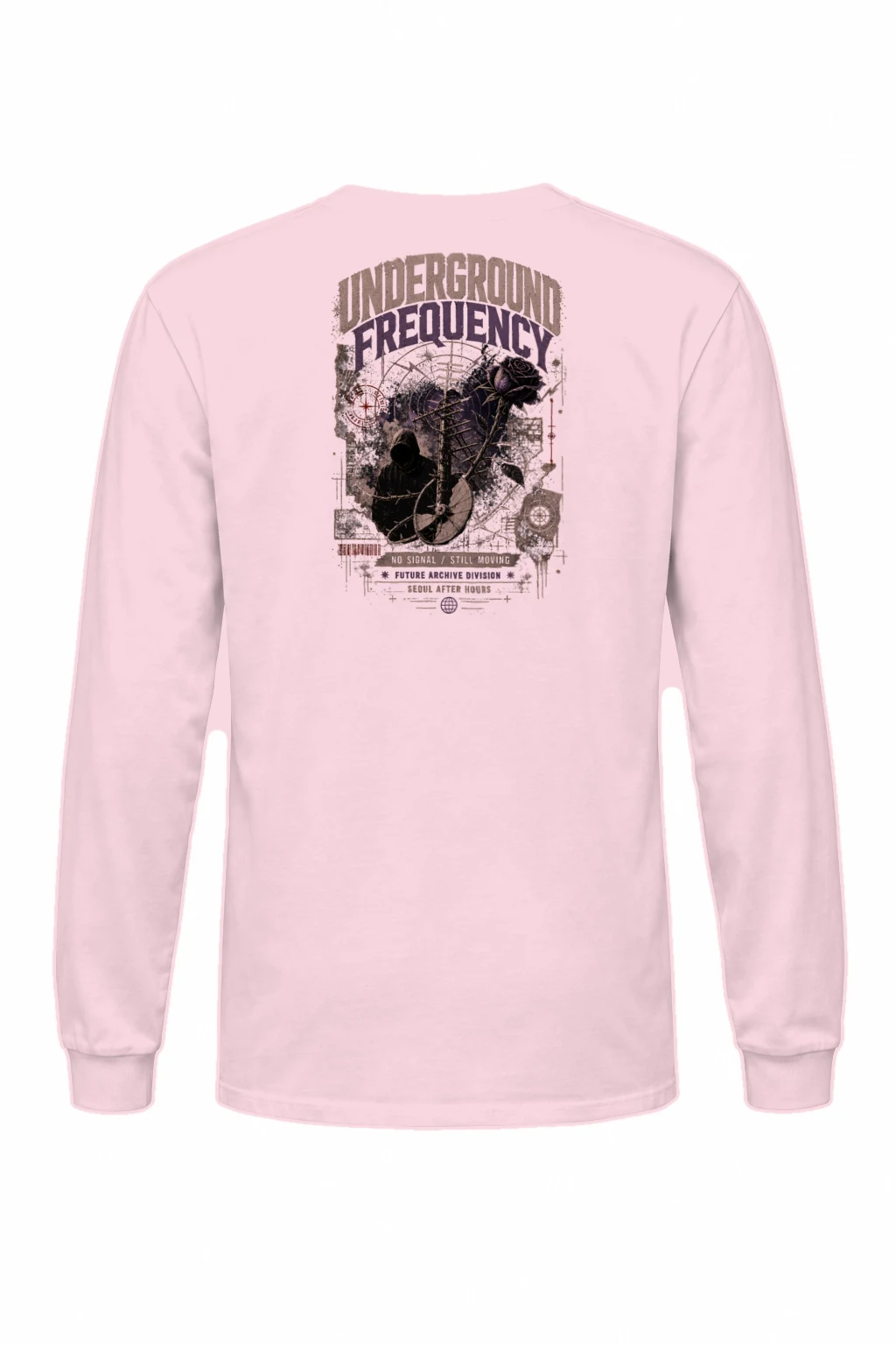 "Underground Frequency" Unisex Longsleeve T-shirt | Gildan 2400