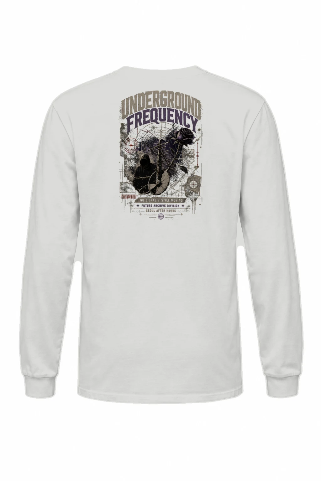 "Underground Frequency" Unisex Longsleeve T-shirt | Gildan 2400