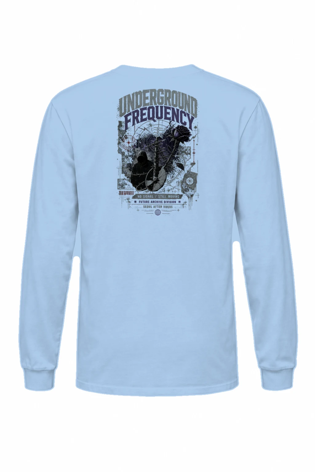 "Underground Frequency" Unisex Longsleeve T-shirt | Gildan 2400