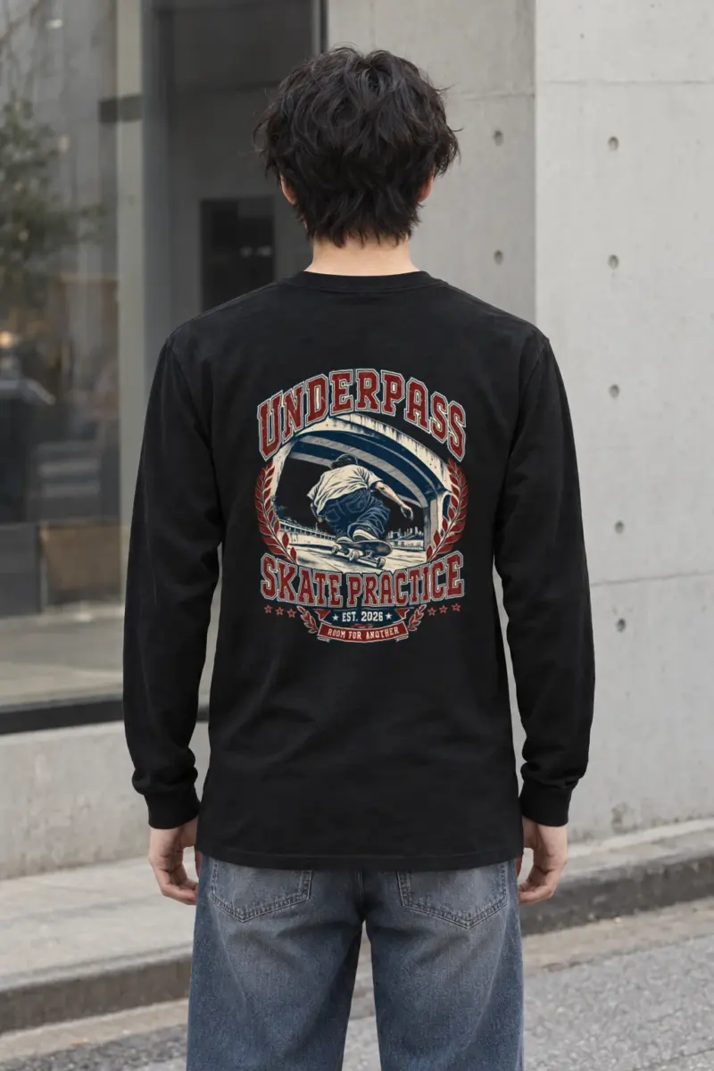 "Underpass Skate Practice" Unisex Longsleeve T-shirt